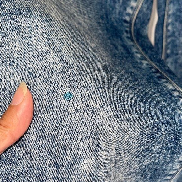 Hudson Womens Zoeey Straight Cropped Distressed High Rise Jeans Blue Size 29 - Picture 8 of 14